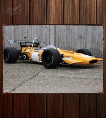 Металлическая табличка McLaren M14A